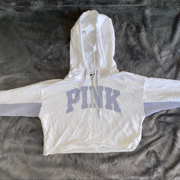 PINK Victoria’s Secret Cropped Sweatshirt - Picture 1 of 5